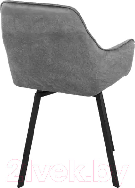 Изображение товара Стул СоюзРегионПоставка Бостон СРП-156 (муар черный/лофт сильвер светло-серый)