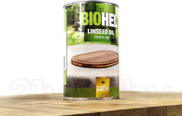 Изображение товара Масло для древесины HELIOS Biohel льняное / A00009411 (1л)