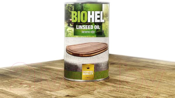 Изображение товара Масло для древесины HELIOS Biohel льняное / A00009411 (1л)