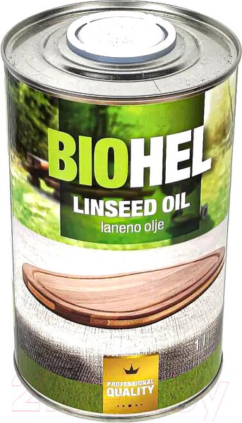 Изображение товара Масло для древесины HELIOS Biohel льняное / A00009411 (1л)