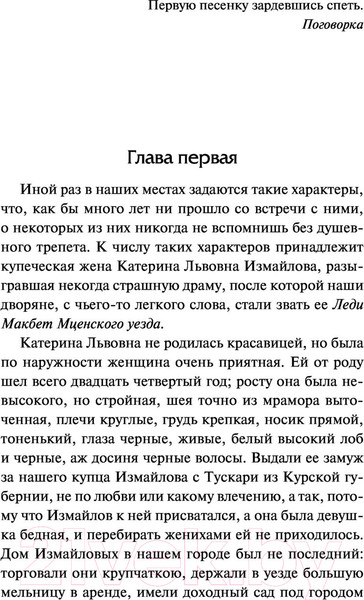 Изображение товара Книга АСТ Леди Макбет Мценского уезда. Очарованный странник (Лесков Н.)