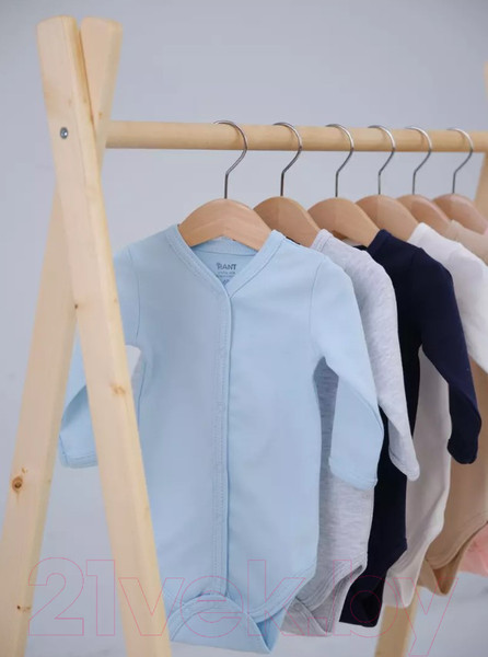 Изображение товара Боди для малышей Rant 7369-56 (голубой, р.56)