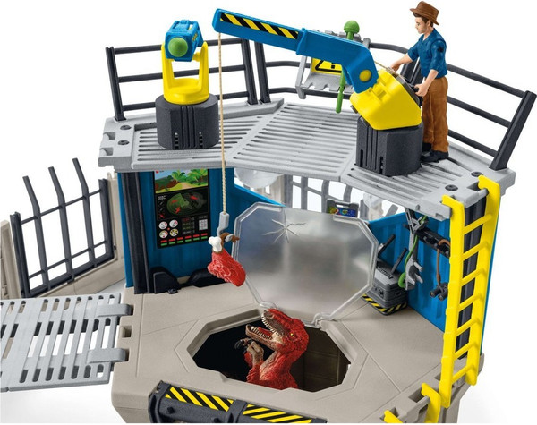 Изображение товара Игровой набор Schleich Большая исследовательская станция динозавров / 41462