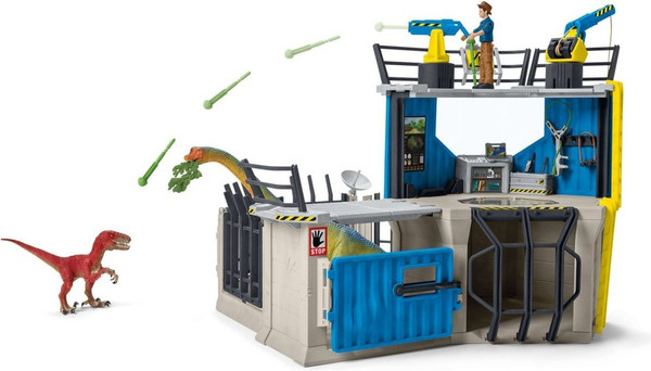 Изображение товара Игровой набор Schleich Большая исследовательская станция динозавров / 41462