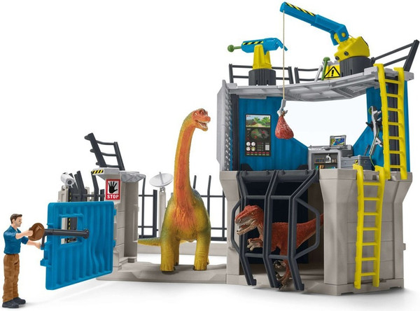 Изображение товара Игровой набор Schleich Большая исследовательская станция динозавров / 41462