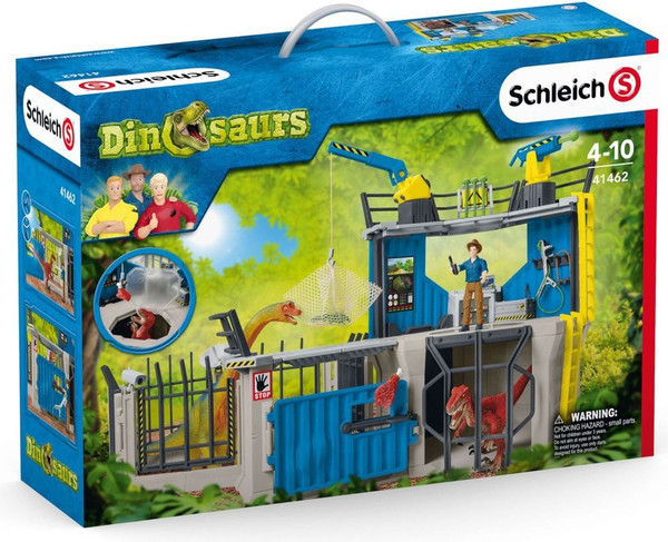 Изображение товара Игровой набор Schleich Большая исследовательская станция динозавров / 41462