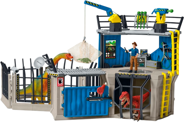 Изображение товара Игровой набор Schleich Большая исследовательская станция динозавров / 41462