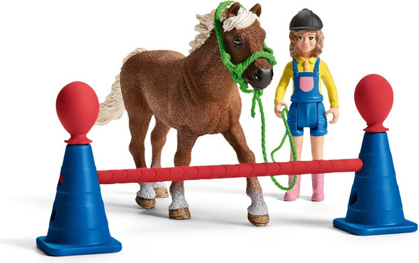 Изображение товара Игровой набор Schleich Спортивная тренировка для пони / 42481