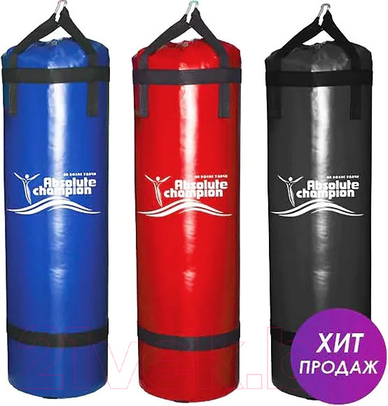 Изображение товара Боксерский мешок Absolute Champion Стандарт (22кг, черный)