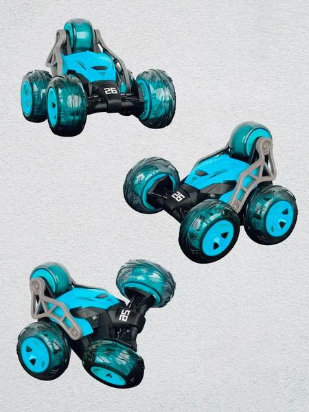 Изображение товара Радиоуправляемая игрушка Pit Stop Stunt Car / PS-1904-2-2 (голубой)