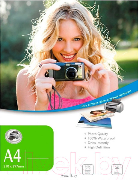 Изображение товара Пленка для ламинирования ProfiColor Silver Sandy A4 125 г/м2 / BN05425 (20л)