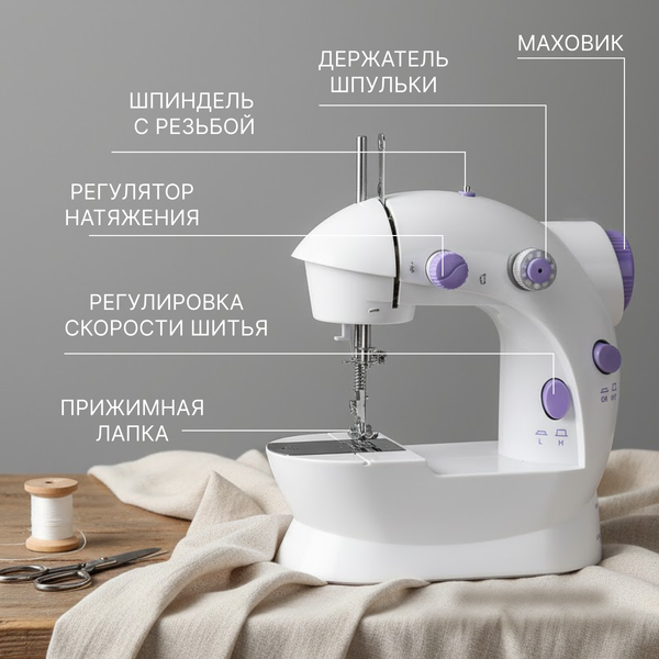 Изображение товара Швейная машина Sundays Home RH-202