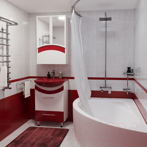 Изображение товара Тумба под умывальник Mixline Радуга 52 522466