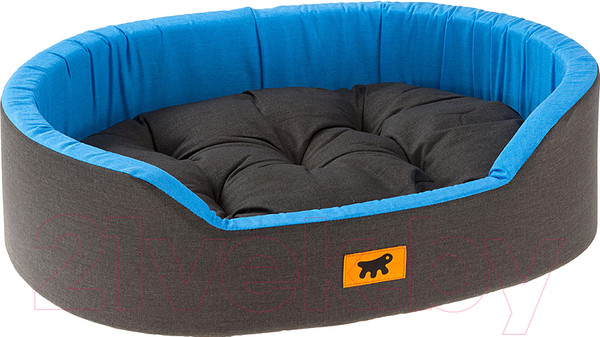 Изображение товара Лежанка для животных Ferplast Dandy 65 / 82943099 (черный/синий)