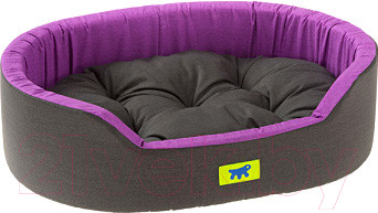 Изображение товара Лежанка для животных Ferplast Dandy 65 / 82943099 (черный/фиолетовый)