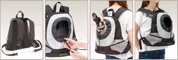 Изображение товара Рюкзак-переноска Ferplast Kangoo S / 85748121 (серый)