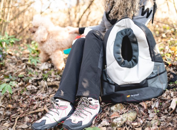 Изображение товара Рюкзак-переноска Ferplast Kangoo S / 85748121 (серый)