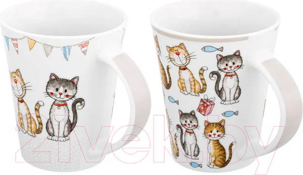 Изображение товара Набор кружек Elan Gallery Кошачья жизнь / 880111