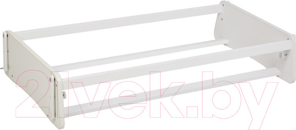 Изображение товара Детская кроватка Polini Kids Simple 304 с маятником / 0003136-04 (белый)