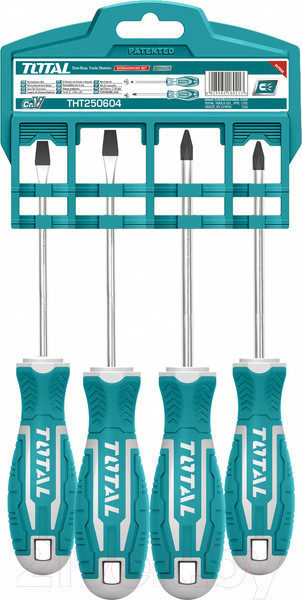 Изображение товара Набор отверток TOTAL THT250604 (4шт)