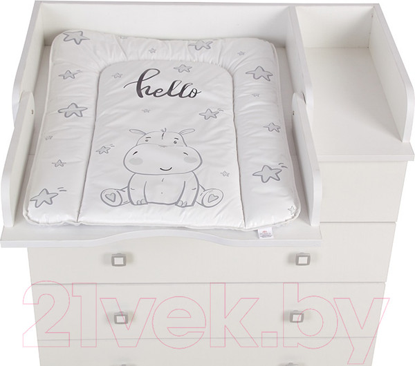 Изображение товара Комод пеленальный Polini Kids Simple 2583 / 0002547.9 (белый)