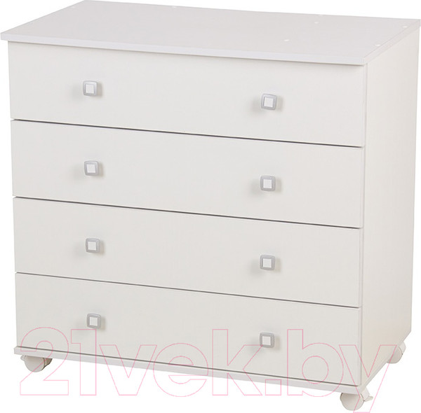 Изображение товара Комод пеленальный Polini Kids Simple 2583 / 0002547.9 (белый)