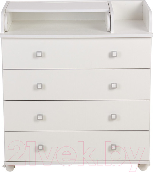 Изображение товара Комод пеленальный Polini Kids Simple 2583 / 0002547.9 (белый)