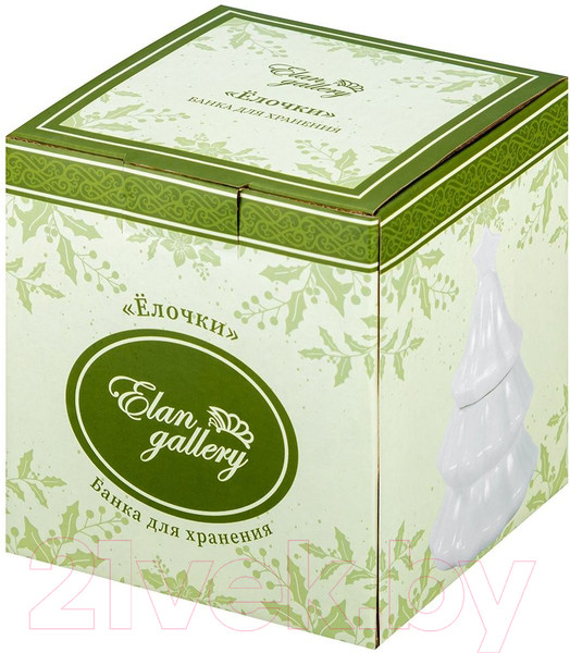Изображение товара Емкость для хранения Elan Gallery Новогодняя елка / 950220