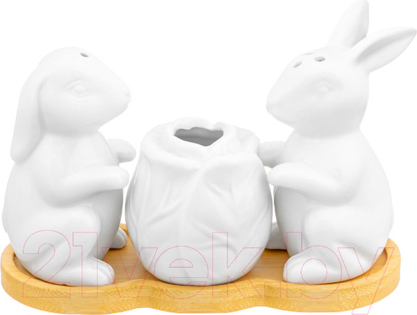 Изображение товара Набор для специй Elan Gallery Кролики с капустой / 950233