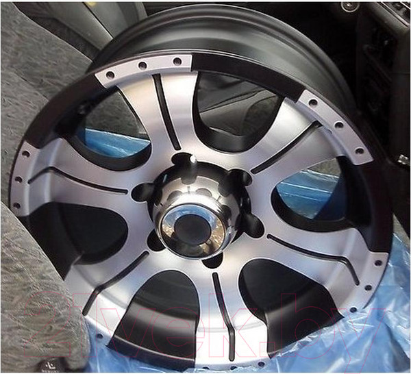 Изображение товара Литой диск K&K Байконур 16x8" 6x139.7мм DIA 108.5мм ET 20мм Алмаз черный