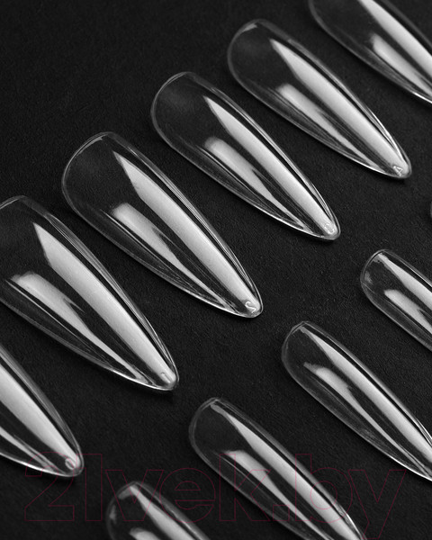 Изображение товара Набор типс для наращивания ногтей E.Mi Типсы Гелевые Стилет (120шт)