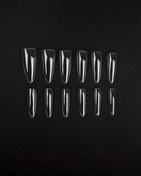 Изображение товара Набор типс для наращивания ногтей E.Mi Типсы Гелевые Стилет (120шт)