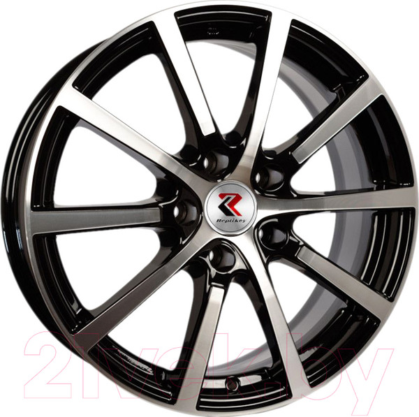 Изображение товара Литой диск RepliKey K102 17x7" 5х114.3мм DIA 67.1мм ET 35мм BK/FP