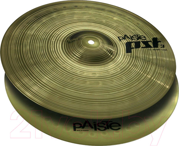 Изображение товара Набор тарелок для ударной установки Paiste PST 3 Hi-Hat 0000634013 (2шт)