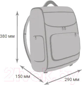 Изображение товара Школьный рюкзак Sun Eight SE-2874 (темно-синий)