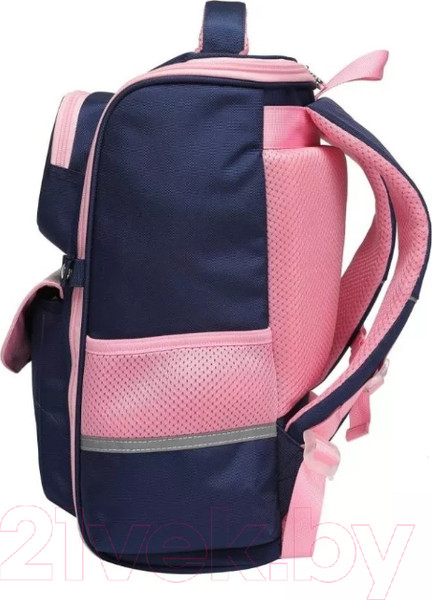 Изображение товара Школьный рюкзак Sun Eight SE-2874 (темно-синий/розовый)