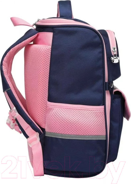 Изображение товара Школьный рюкзак Sun Eight SE-2874 (темно-синий/розовый)