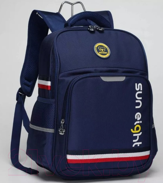 Изображение товара Школьный рюкзак Sun Eight SE-2888 (темно-синий)