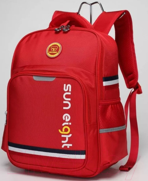 Изображение товара Школьный рюкзак Sun Eight SE-2889 (красный)