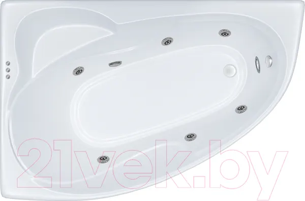 Изображение товара Ванна акриловая Triton Кайли 150x100 R Релакс (с гидромассажем)