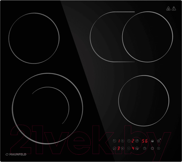 Изображение товара Электрическая варочная панель Maunfeld CVCE.594-SMDBK