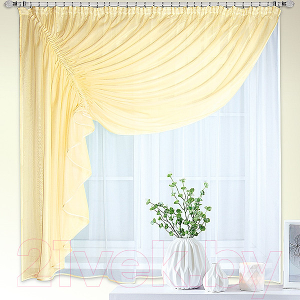 Изображение товара Гардина Nivasan Ромео 280x170 (золото)