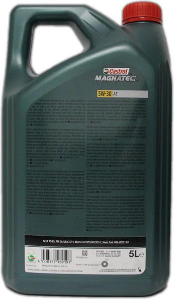 Изображение товара Моторное масло Castrol Magnatec 5W30 A5 / 15D5E8 (5л)