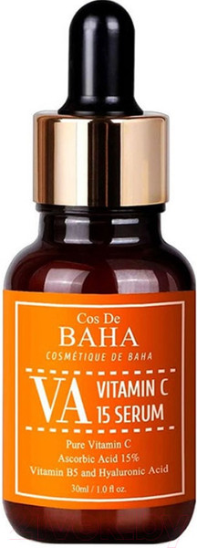 Изображение товара Сыворотка для лица Cos de Baha Vitamin C Осветляющая (30мл)