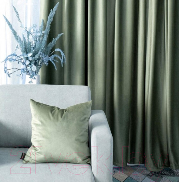 Изображение товара Комплект штор Nivasan Бархат 38 на ленте (145x270)