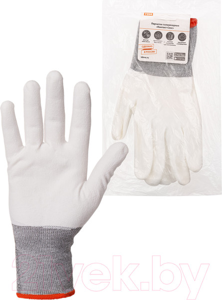 Изображение товара Перчатки защитные TDM Контакт-Сенс SQ1016-0310