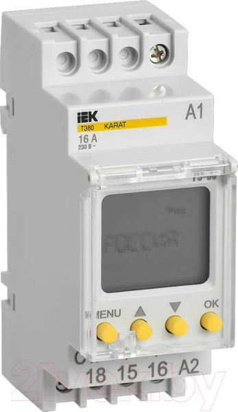 Изображение товара Таймер электронный IEK MTA10-16-080 на DIN-рейку