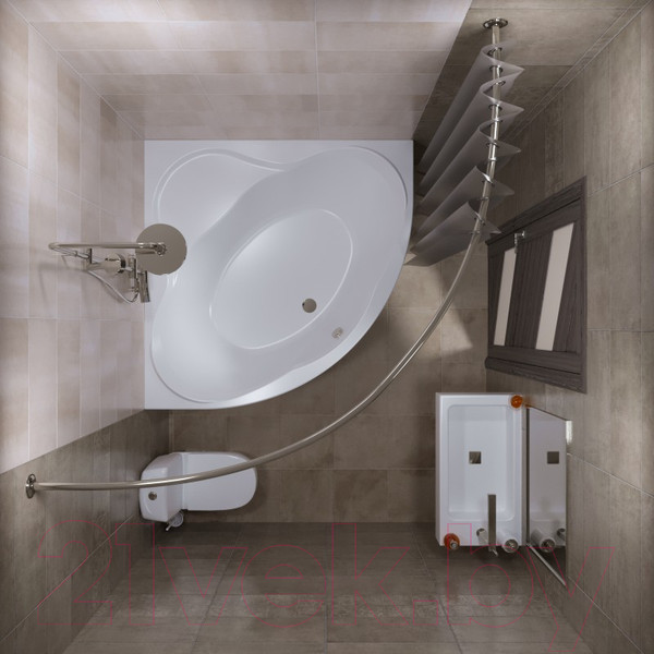 Изображение товара Карниз для ванны Triton Грация 140x140