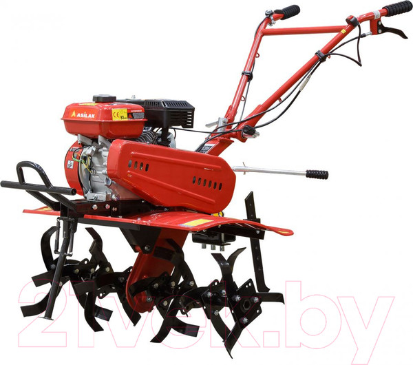 Изображение товара Мотокультиватор бензиновый Asilak SL-85B AS1529-4010 (колёса 4.00-10)