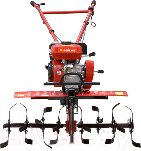 Изображение товара Мотокультиватор бензиновый Asilak SL-85B AS1529-4010 (колёса 4.00-10)